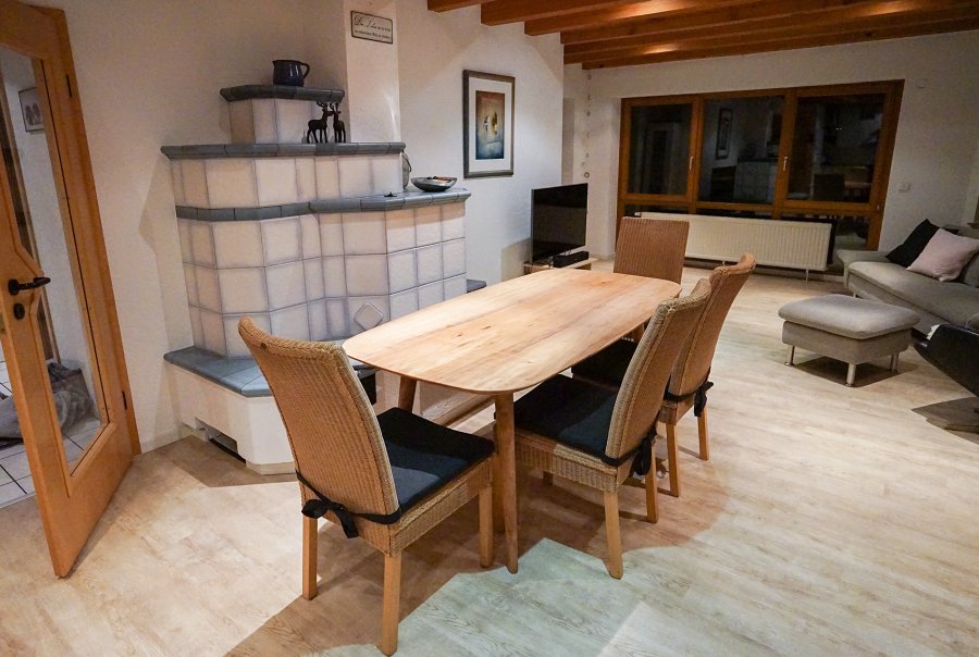 Tisch Bodo aus Platanen-Holz massiv